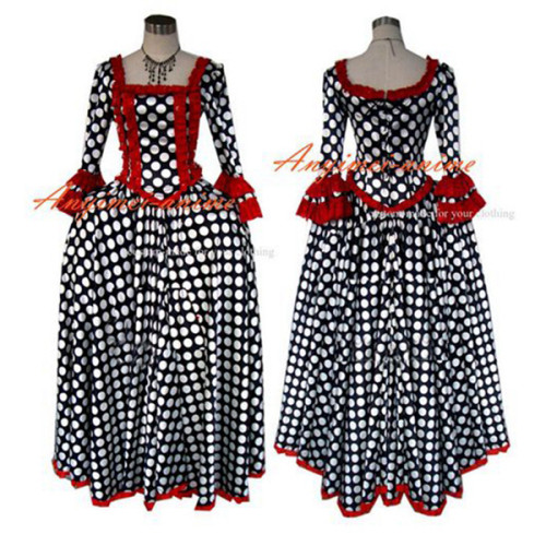 Victorian Rococo Medieval Gown Ball Dress Gothic Punk Cosplay Costume Tailor-Made[G237]