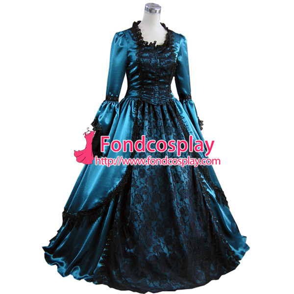 US$ 128.60 - Gothic Lolita Punk Medieval Gown Ball Long Evening Dress ...