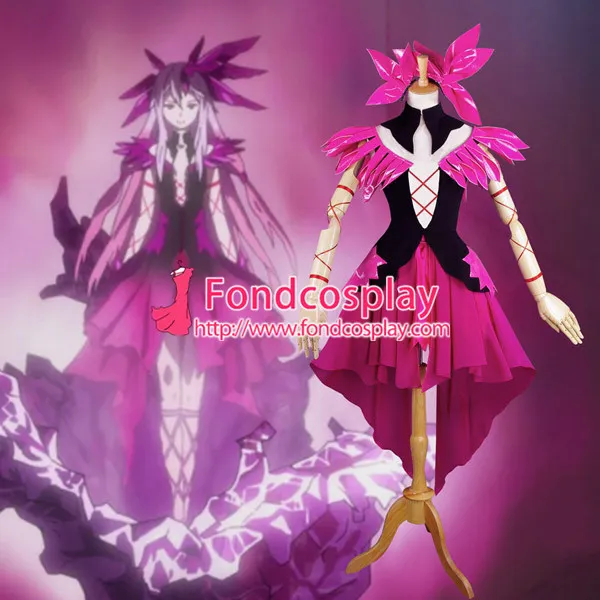 Guilty Crown Inori Yuzuriha Outfit Dress Cosplay Costume Custom-Made[G737]