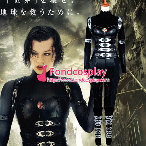 Resident Evil-Retribution-Alice Costume Movie Cosplay Tailor-Made[G1268]