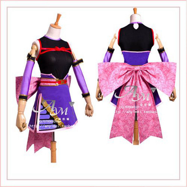 Doa Dead Or Alive Ayane Dress Game Cosplay Costume Tailor-Made[G718]