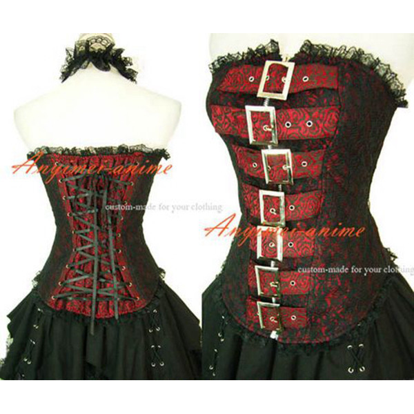 Gothic Lolita Punk Fashion Jacket Coat Dress Cosplay Costume Tailor-Made[CK1022]