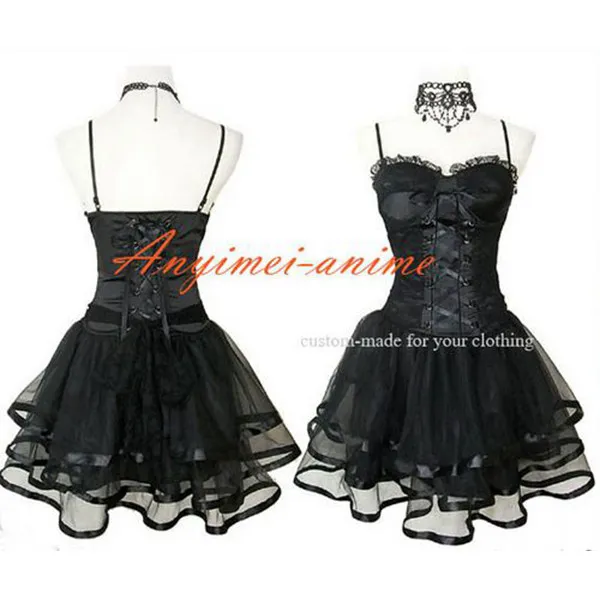 Gothic Lolita Punk Fashion Ballet Dress Cosplay Costume Tailor-Made[CK1139]