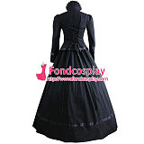 Gothic Lolita Punk Medieval Gown Violet Ball Long Evening Dress Coat Cosplay Costume Tailor-Made[CK1362]