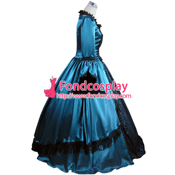 US$ 128.60 - Gothic Lolita Punk Medieval Gown Ball Long Evening Dress ...