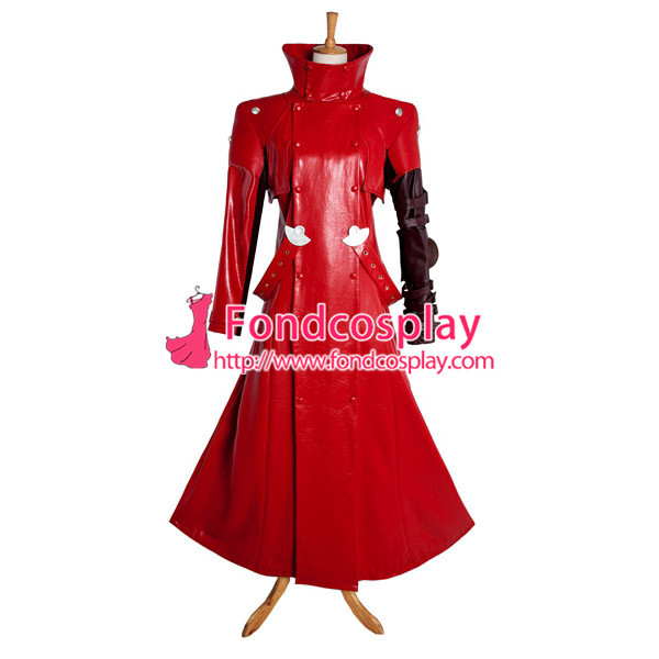 Trigun Vash The Stampede Outfit Jacket Coat Cosplay Costume Tailor-Made[G811]