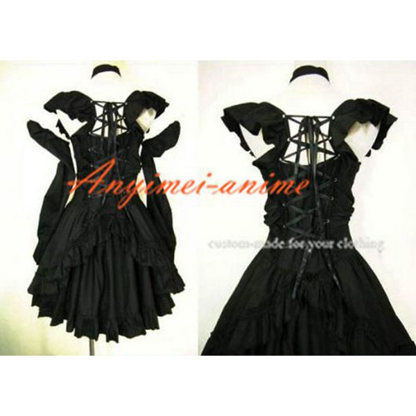 Gothic Lolita Punk Fashion Dress Cosplay Costume Tailor-Made[CK435]