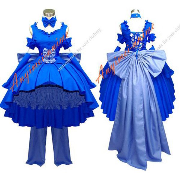 Chobits-Freya Chobits Dark Chii Dress Cosplay Costume Tailor-Made[G549]