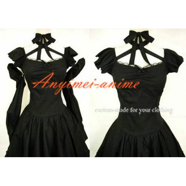 Gothic Lolita Punk Fashion Dress Cosplay Costume Tailor-Made[CK435]