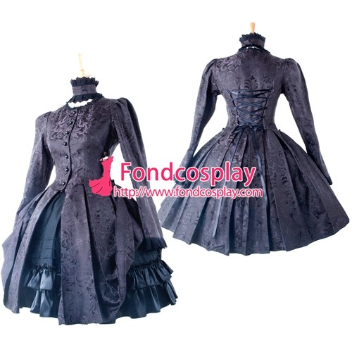 Victorian Rococo Gown Ball Dress Gothic Costume Tailor-Made[G1604]