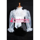 Organza Blouse Transparency Shirt Costume Tailor-Made[G1626]