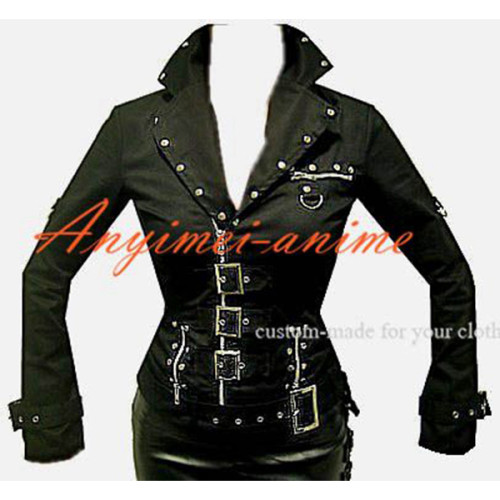 Gothic Lolita Punk Fashion Jacket Black Small Suits Coat Outfit Cosplay Costume Tailor-Made[CK133]