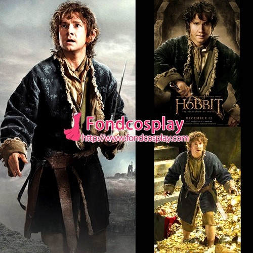 The Hobbit-Desolation Of Smaug-Bilbo Costume Cosplay Tailor-Made[G1399]