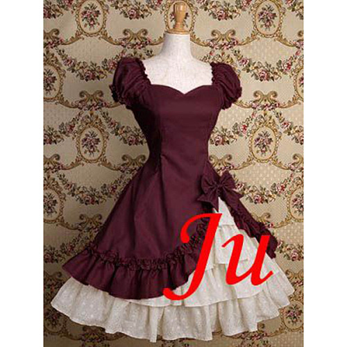 Gothic Lolita Punk Fashion Dress Cosplay Costume Tailor-Made[CK660]