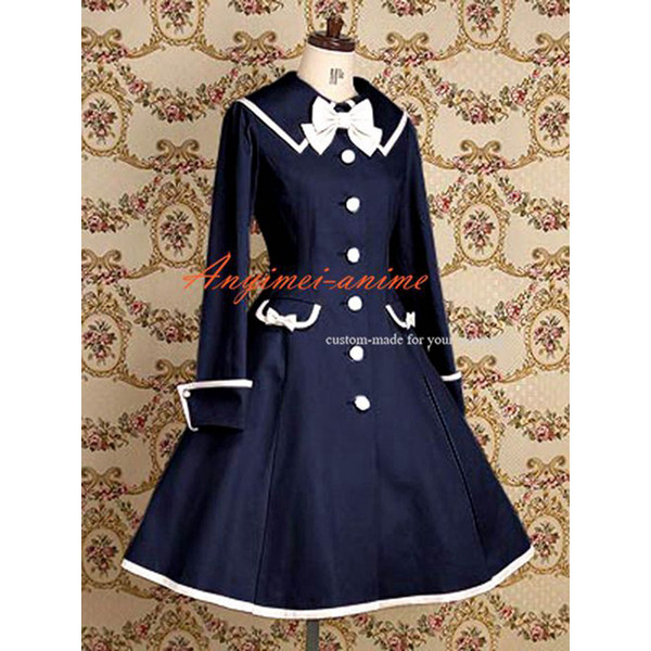Gothic Lolita Punk Fashion Dress School Uniform Cosplay Costume Tailor-Made[CK967]