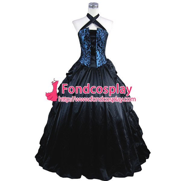US$ 118.70 - Gothic Lolita Punk Medieval Gown Ball Long Evening Dress ...