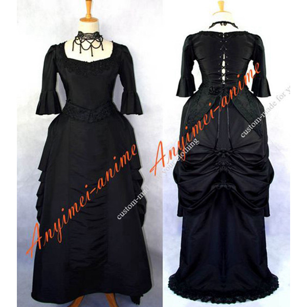 Victorian Rococo Medieval Gown Ball Dress Gothic Punk Cosplay Costume Tailor-Made[G522]