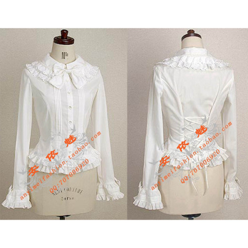 Gothic Lolita Punk Fashion Shirt Coat Cosplay Costume Tailor-Made[CK780]