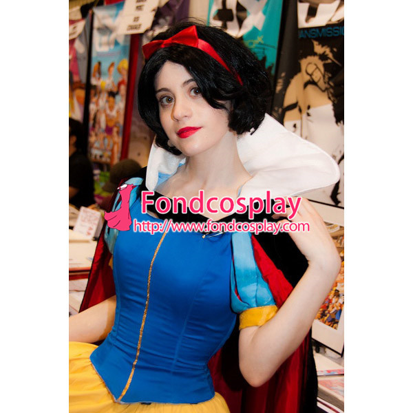 Velvet Snow White Princess Dress Movie Cosplay Costume Custom-Made[G858]