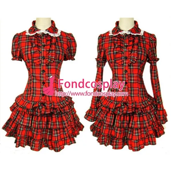 Gothic Lolita Punk Fashion Dress Cosplay Costume Tailor-Made[CK1146]