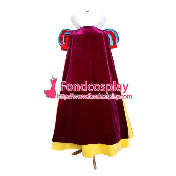 Snow White Princess Dress Cape Movie Costume Cosplay Tailor-Made[G1227]