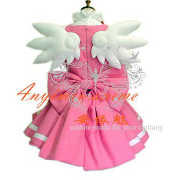 Cardcaptor Sakura Kinomoto Sakura Outfit Dress Cosplay Costume Tailor-Made[CK831]