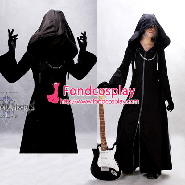 Kingdom Hearts Axel Jacket Organization Xiii Game Cosplay Costume Tailor-Made[G171]