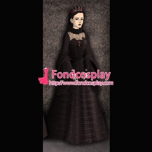 Victorian Rococo Medieval Gown Ball Dress Snow White Gothic Punk Cosplay Costume Tailor-Made[G1326]