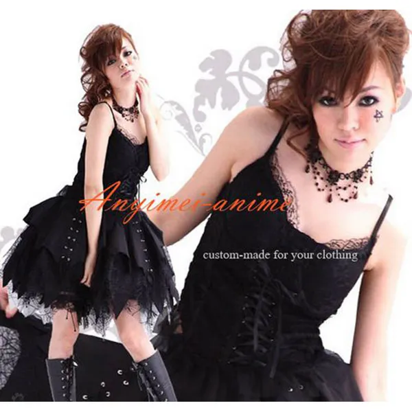 Gothic Lolita Punk Fashion Corset-Skirt Dress Cosplay Costume Tailor-Made[CK1258]