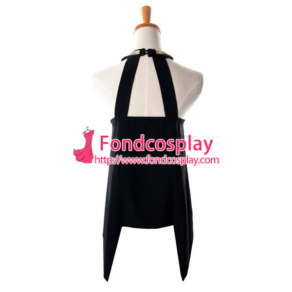 Black Sass Bide Style Backless Flower Top/Shirt Cosplay Costume Custom-Made[G938]