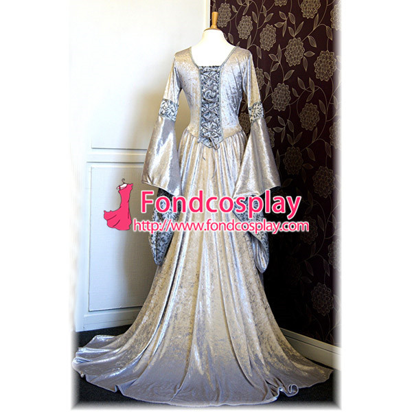 Victorian Rococo Gown Ball Dress Gothic Evening Dress Costume Tailor-Made[G902]