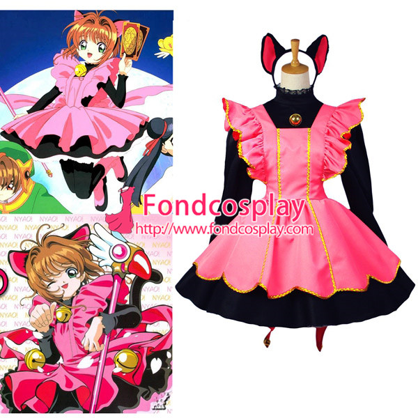 Dicount Card Captor Sakura Kinomo Sakura Online Shop - Best Profession  Cosplay Costumes Online Shop