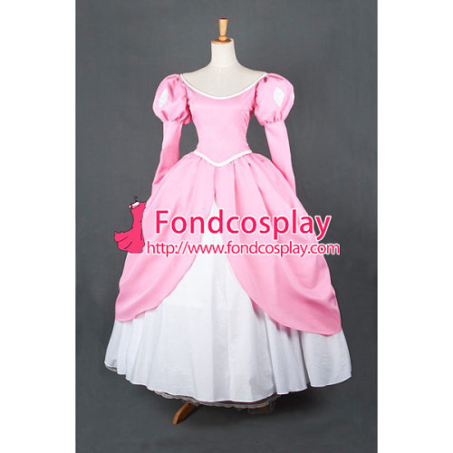 Beautiful Mermaid Princess Ariel Dress Movie Cosplay Costume Custom-Made[G656]