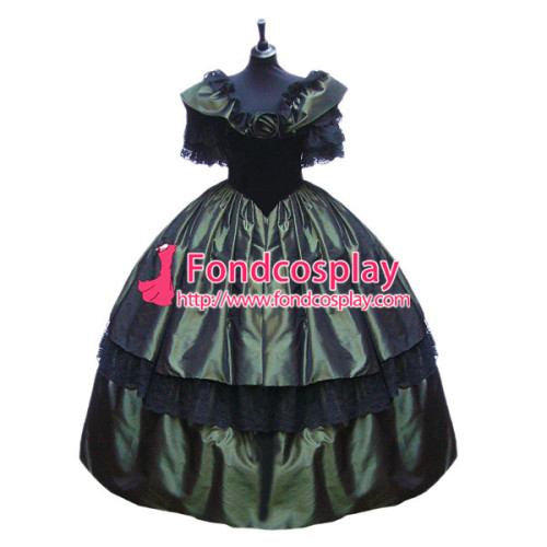 Victorian Rococo Gown Ball Costume Gothic Evening Dress Costume Tailor-Made[G1155]