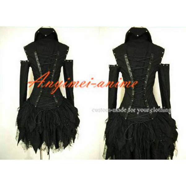 Gothic Lolita Punk Fashion Jacket Dress Cosplay Costume Tailor-Made[CK474]