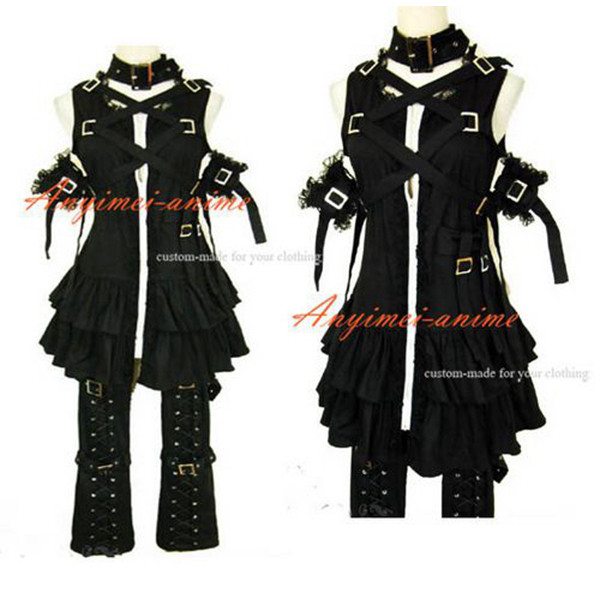 Gothic Lolita Punk Fashion Dress Cosplay Costume Tailor-Made[CK1011]