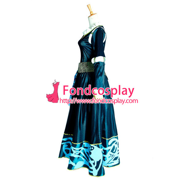 Brave- Princess Merida Dress Movie Costume Cosplay Tailor-Made[G1094]