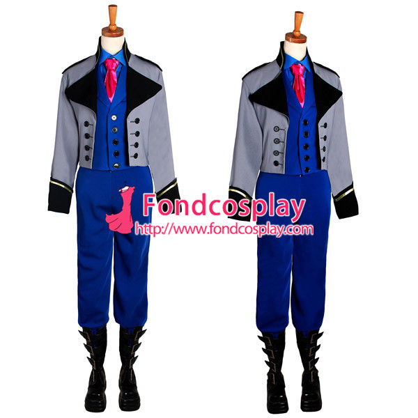 Hans Outfit Movie Costume Cosplay Tailor-Made[G1239]