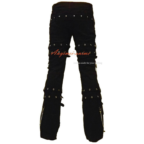 US$ 80.91 - Gothic Tripp Punk Fashion Pants Trousers Cosplay Costume ...