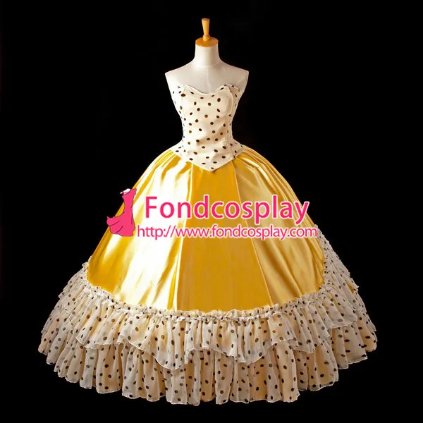 Victorian Rococo Medieval Gown Ball Dress Gothic Evening Dress Cosplay Costume Tailor-Made[G1088]