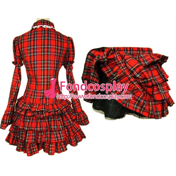 Gothic Lolita Punk Fashion Dress Cosplay Costume Tailor-Made[CK1146]