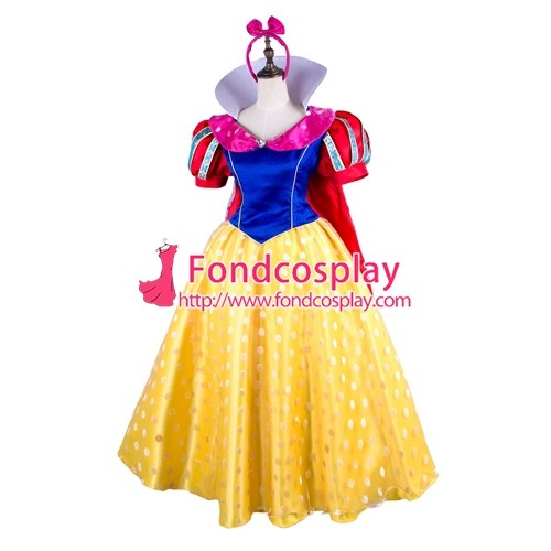 Snow White Princess New Version Outfit Cape Movie Costume Cosplay[G1779]