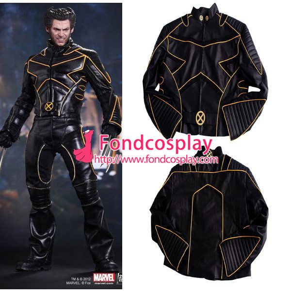 X-Men Wolverine Logan Coat Leather Jacket Game Movie Cosplay Costume Custom-Made[G880]