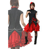 Gothic Lolita Punk Fashion Dress Outfit Cosplay Costume Tailor-Made[CK543]