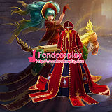 Lol Sona Maven Of The Strings Dress Game Cosplay Costume Tailor-Made[G928]