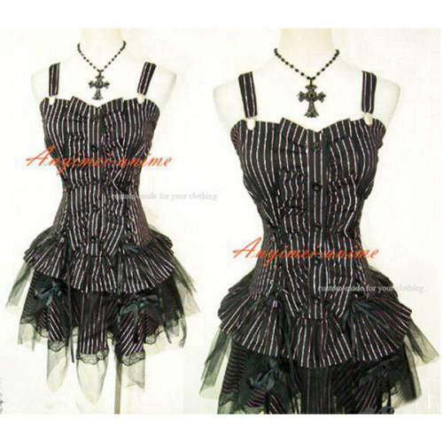 Adult Unisex Cotton Sleeveless Gothic Lolita Punk Fashion Outfit Cosplay Costume Tailor-Made[CK1136]