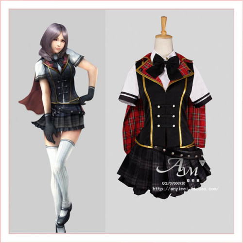 Final Fantasy Type 0 Rem Summer Dress Cosplay Costume Tailor-Made[G720]
