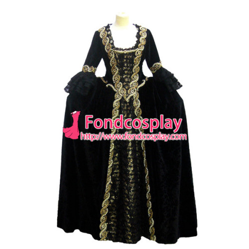 Victorian Rococo Medieval Gown Ball Dress Gothic Evening Dress Cosplay Costume Tailor-Made[G956]