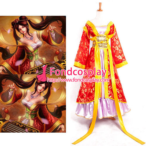 Lol Sona Buvelle Maven Of The Strings Princess Dress Game Cosplay Costume Custom-Made[G892]