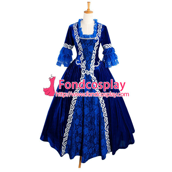 Victorian Rococo Gown Ball Dress Gothic Costume Tailor-Made[G1018]